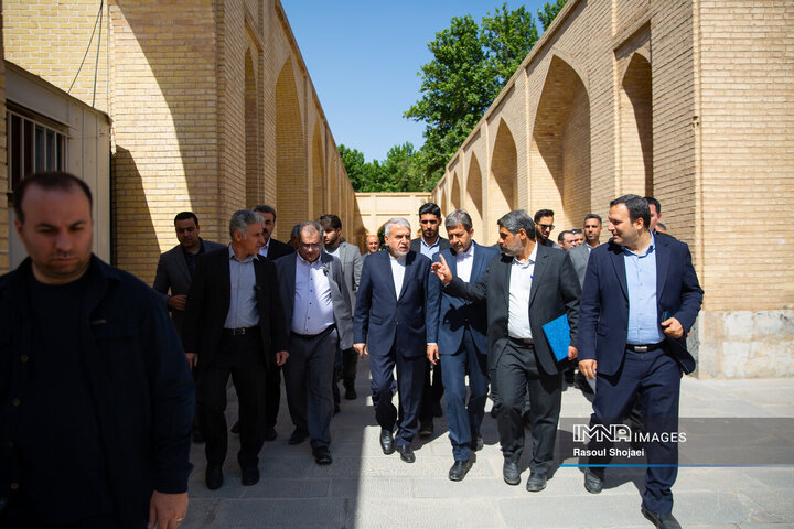 سفر وزیر میراث فرهنگی به اصفهان