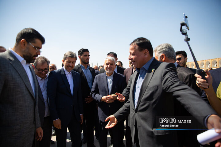 سفر وزیر میراث فرهنگی به اصفهان