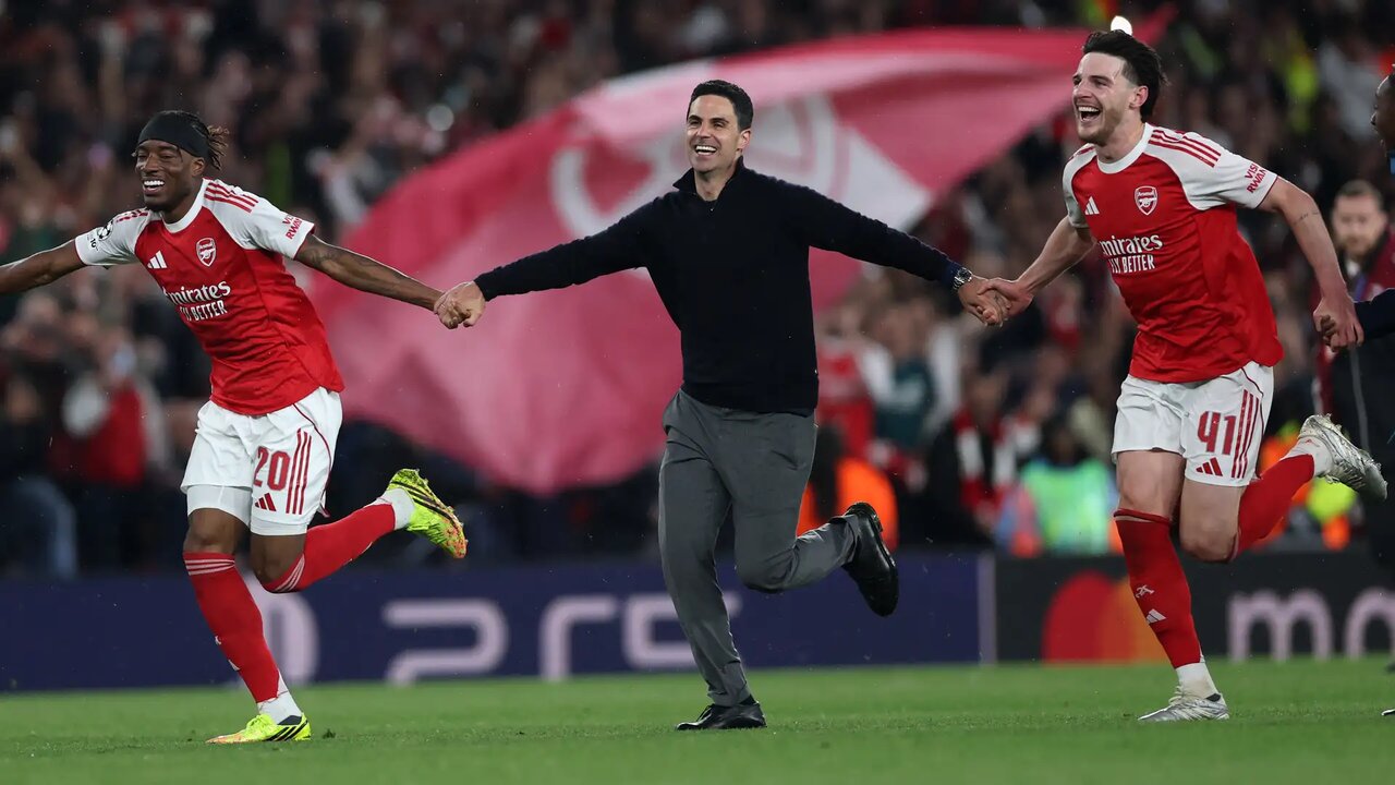 آرتتا بالاخره آرسنال را به قهرمانی رساند