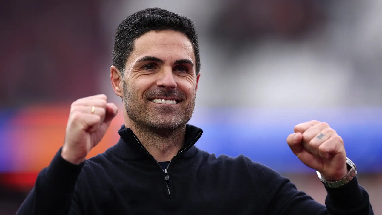 آرتتا بالاخره آرسنال را به قهرمانی رساند