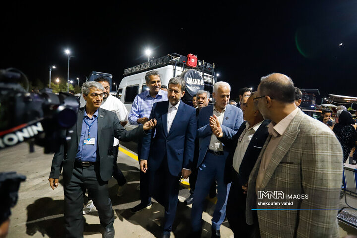 بازدید از کمپ گردشگری و رژه اسکیت سواران