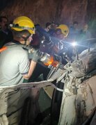 برخورد خودروی پژو پارس در کنارگذر شمالی اراک با ۲ کشته و ۳ مصدوم