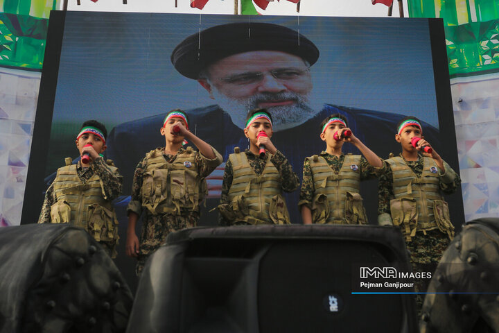 اجتماع بانوان اصفهانی در دومین سالگرد شهادت آیت‌الله رئیسی