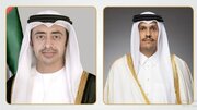 گفت‌وگوی وزرای خارجه امارات و قطر درباره حمایت از کاهش تنش در منطقه