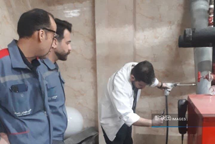 پایش زیست‌محیطی و گواهی استاندارد آلایندگی موتورخانه‌ ساختمان‌های اداری شهرداری اصفهان