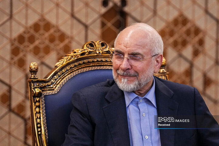 دیدار فرمانده ارتش پاکستان با رئیس مجلس شورای اسلامی