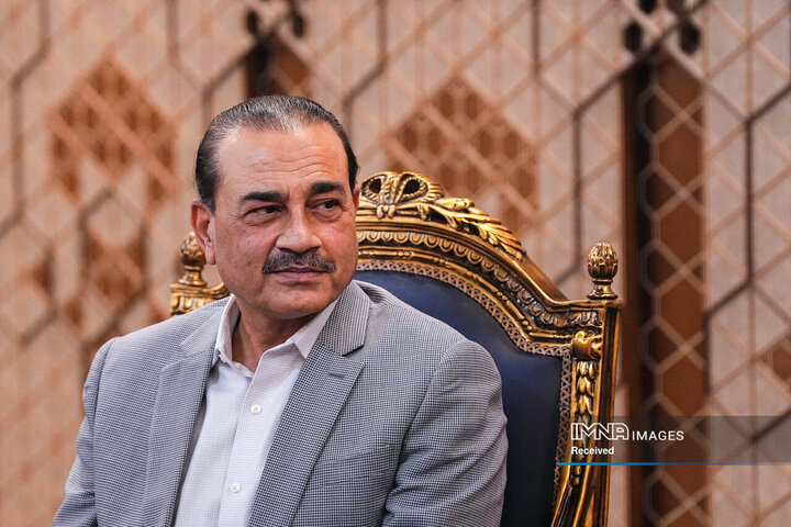 دیدار فرمانده ارتش پاکستان با رئیس مجلس شورای اسلامی