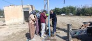 رفع مشکل افت فشار آب ۴ روستای شهرستان مهران