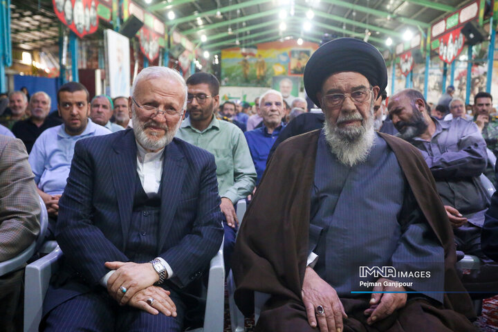 مراسم بزرگداشت شهید علی لاریجانی