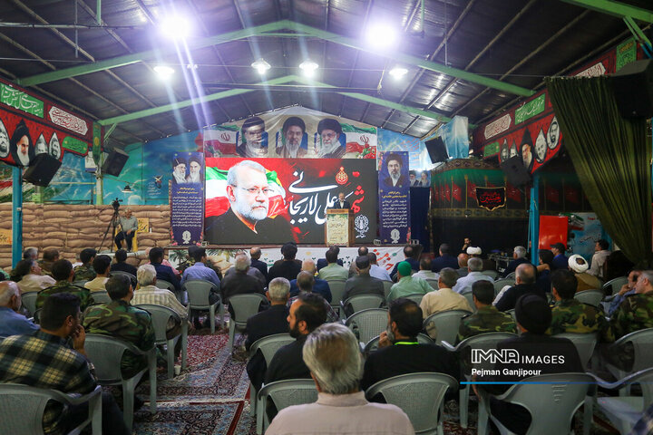 مراسم بزرگداشت شهید علی لاریجانی