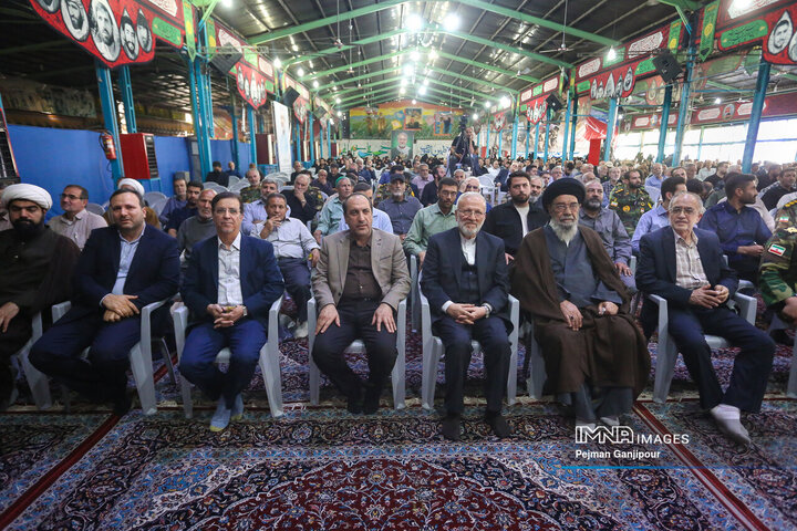 مراسم بزرگداشت شهید علی لاریجانی