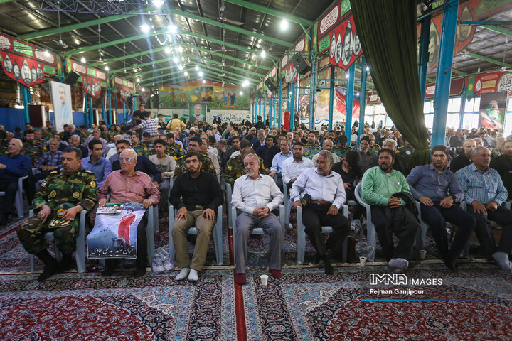 مراسم بزرگداشت شهید علی لاریجانی