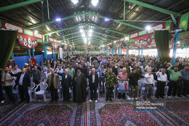 مراسم بزرگداشت شهید علی لاریجانی
