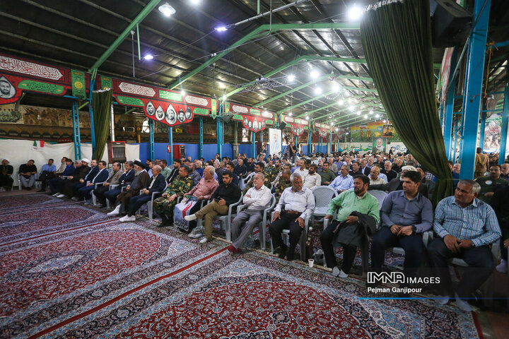 مراسم بزرگداشت شهید علی لاریجانی
