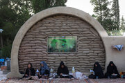 مراسم پرفیض دعای عرفه - آرامستان باغ رضوان