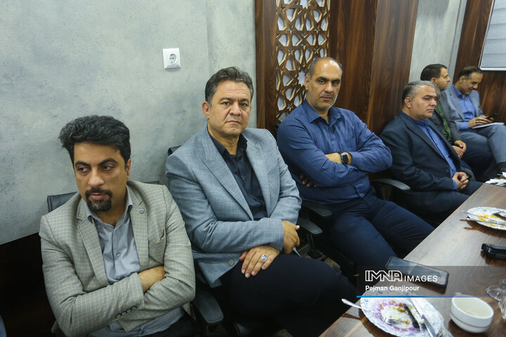 تکریم و معارفه سرپرست امور اجرایی ترافیک و سرپرست سازمان مدیریت حمل‌و‌نقل بار شهرداری اصفهان
