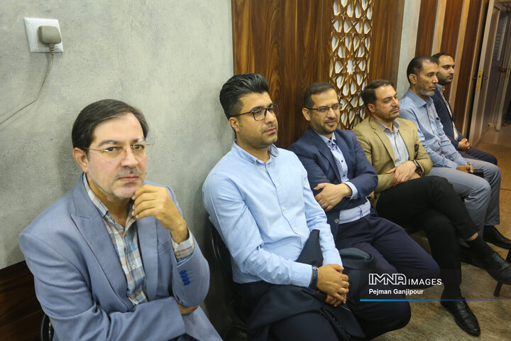 تکریم و معارفه سرپرست امور اجرایی ترافیک و سرپرست سازمان مدیریت حمل‌و‌نقل بار شهرداری اصفهان