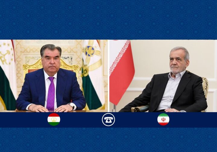 تاکید روسای جمهور ایران و تاجیکستان بر گسترش همکاری‌های اقتصادی و فرهنگی دو کشور
