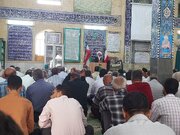 فیلم| اقامه نماز عید سعید قربان در مسجد النبی (ص) شاهدیه یزد