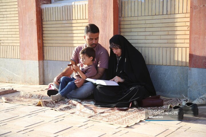 دعای عرفه در دانشگاه پیام نور بجنورد