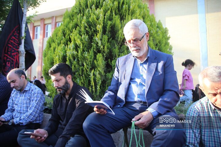 دعای عرفه در دانشگاه پیام نور بجنورد