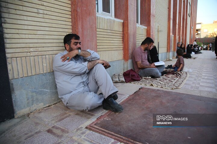 دعای عرفه در دانشگاه پیام نور بجنورد