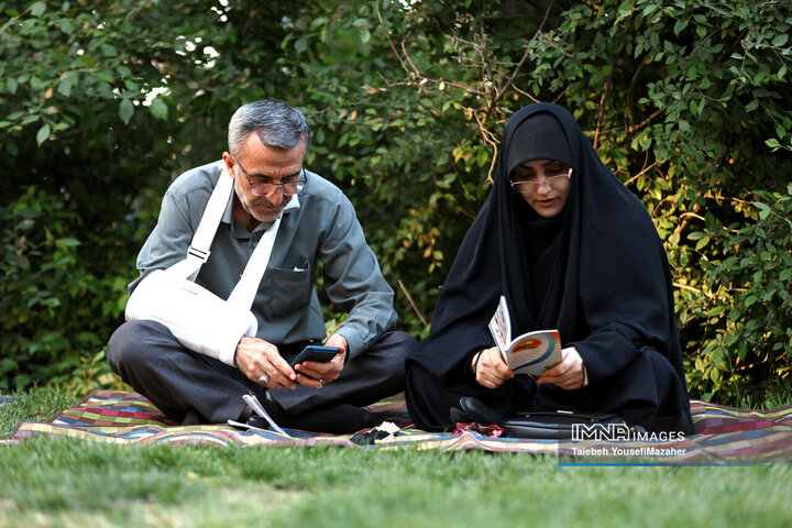 مراسم پرفیض دعای عرفه در همدان