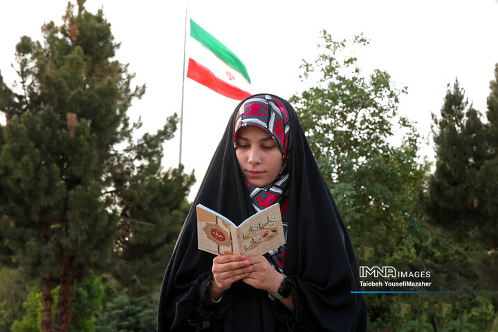 مراسم پرفیض دعای عرفه در همدان