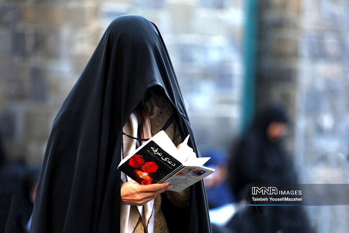 مراسم پرفیض دعای عرفه در همدان