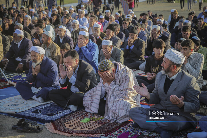 نماز عید قربان در جرگلان خراسان شمالی