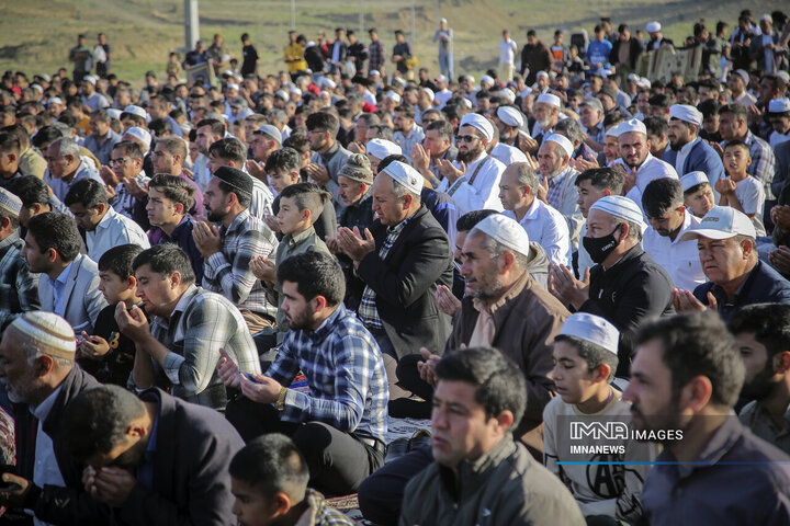 نماز عید قربان در جرگلان خراسان شمالی