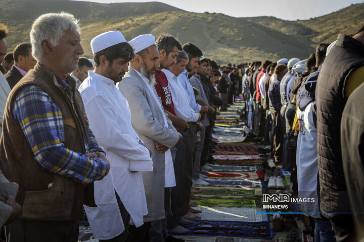 نماز عید قربان در جرگلان خراسان شمالی