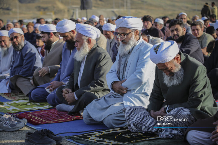 نماز عید قربان در جرگلان خراسان شمالی