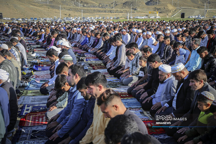 نماز عید قربان در جرگلان خراسان شمالی