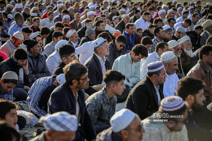 نماز عید قربان در جرگلان خراسان شمالی