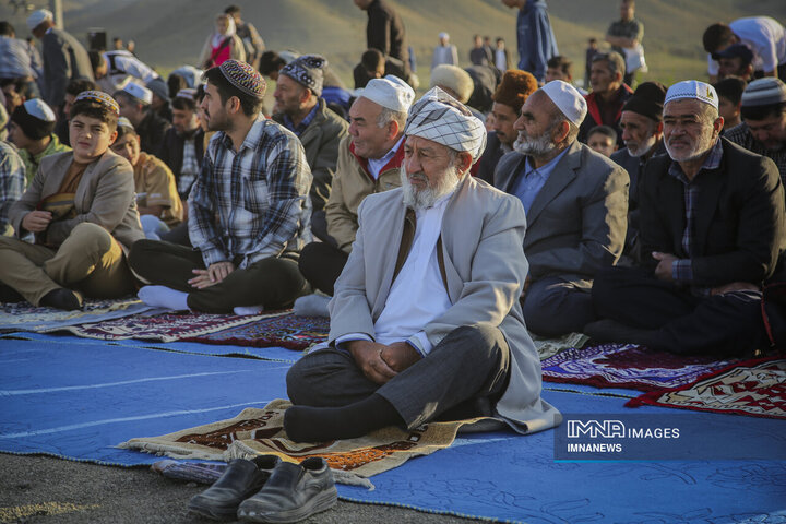 نماز عید قربان در جرگلان خراسان شمالی