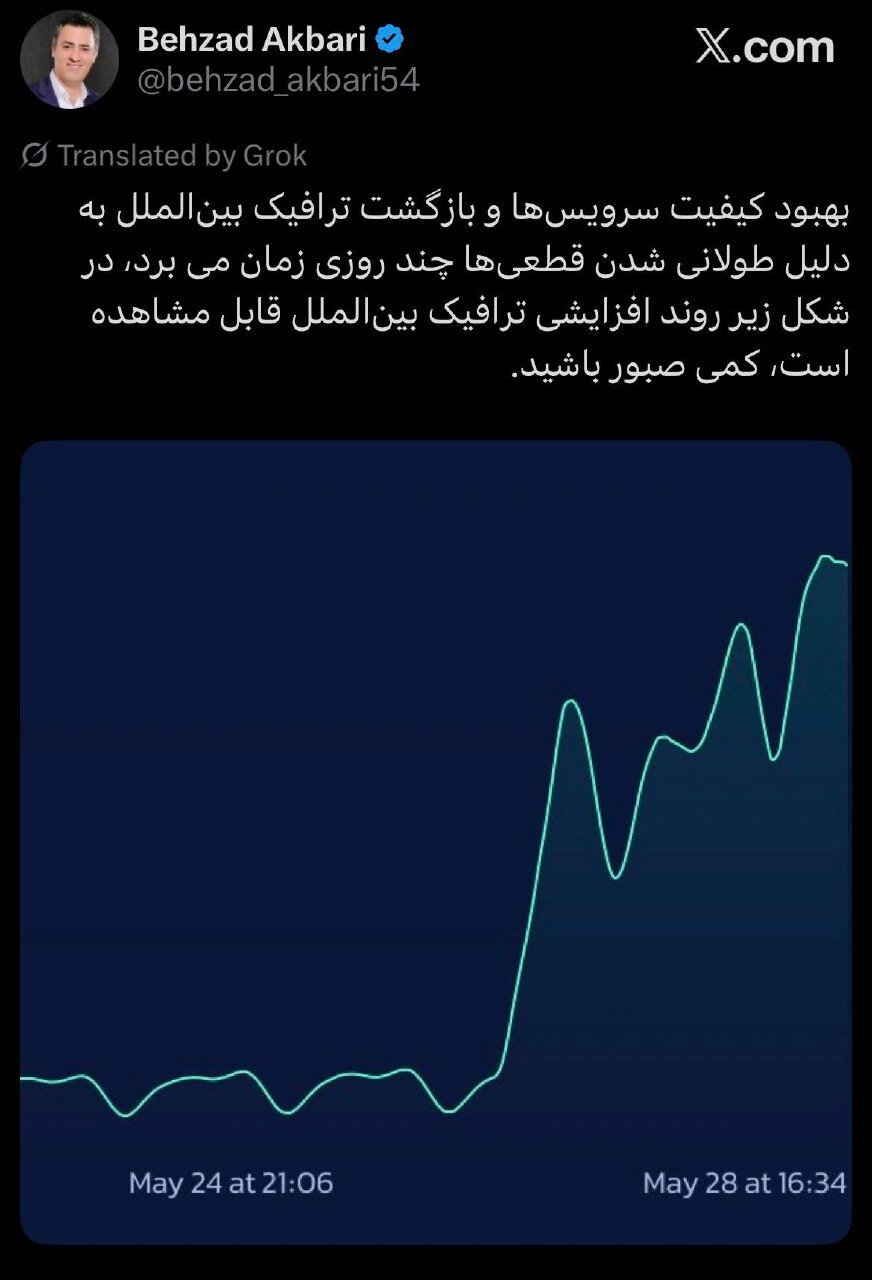 توضیح معاون وزیر ارتباطات درباره کندی اینترنت