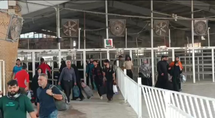 ورود بیش از ۳۱ هزار زائر به مرز مهران در ۲۴ ساعت گذشته + فیلم