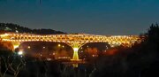 درخشش پل طبیعت تهران به رنگ نارنجی؛ هم‌نوا با روز جهانی ام‌اس