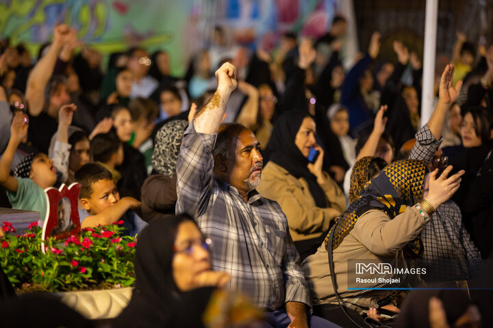 پنجمین شب جشن دهه ولایت