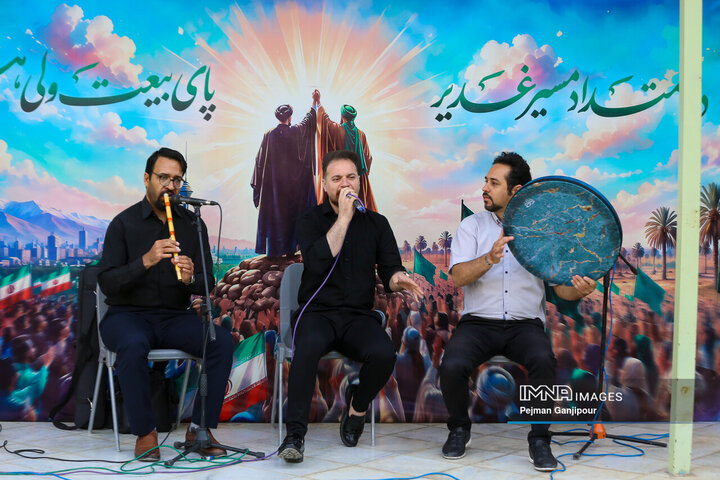 جشن عید غدیر کارکنان منطقه 9 شهرداری اصفهان