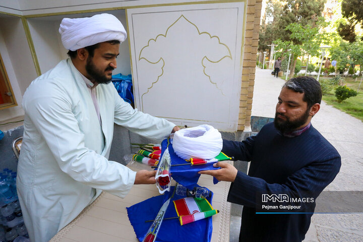 مراسم عمامه گذاری طلاب حوزه علمیه استان اصفهان