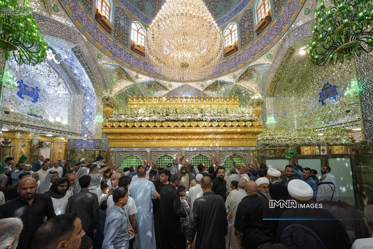 نجف در عطر گل و ولایت؛ حرم امیرالمؤمنین(ع) مهیای بزرگترین عید شیعیان شد