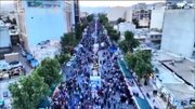 خرم‌آباد غرق در شور غدیر؛ برگزاری جشن کیلومتری در خیابان انقلاب