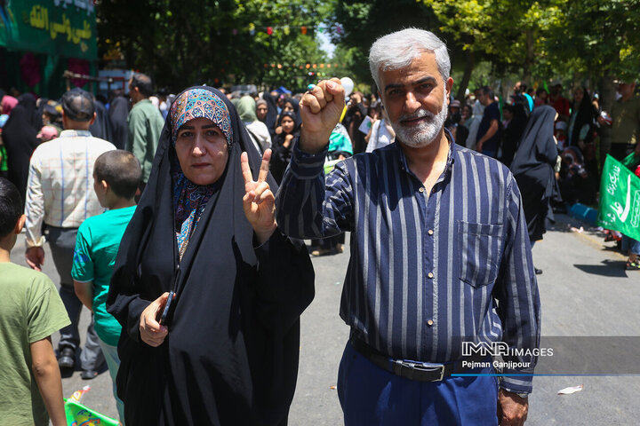 مهمانی کیلومتری عید غدیر - اصفهان
