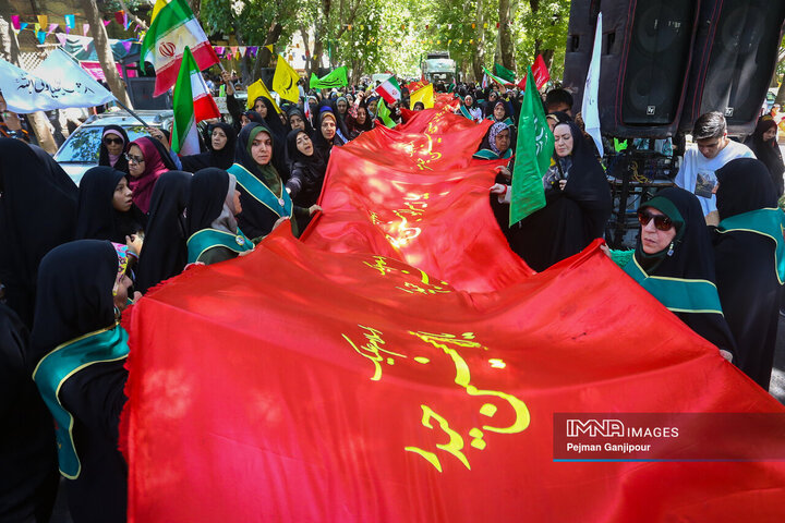 مهمانی کیلومتری عید غدیر - اصفهان