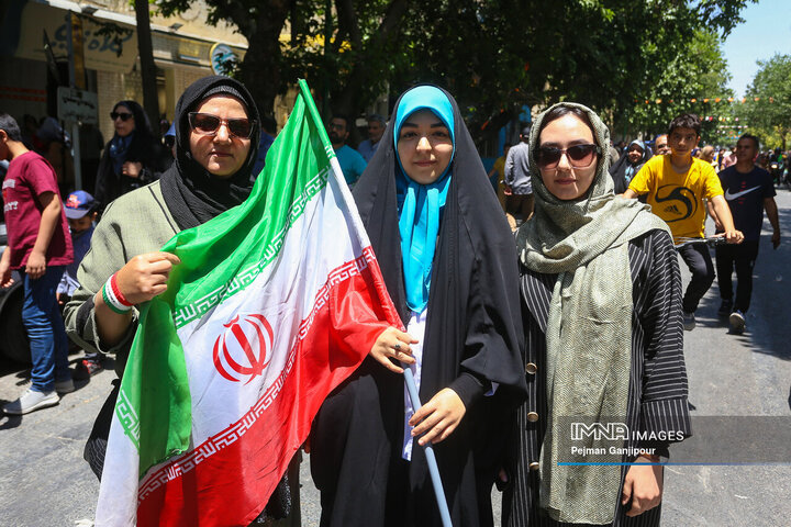 مهمانی کیلومتری عید غدیر - اصفهان