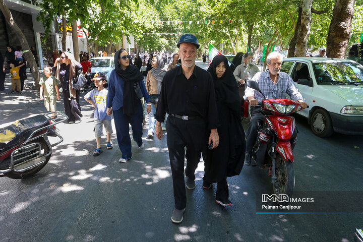 مهمانی کیلومتری عید غدیر - اصفهان
