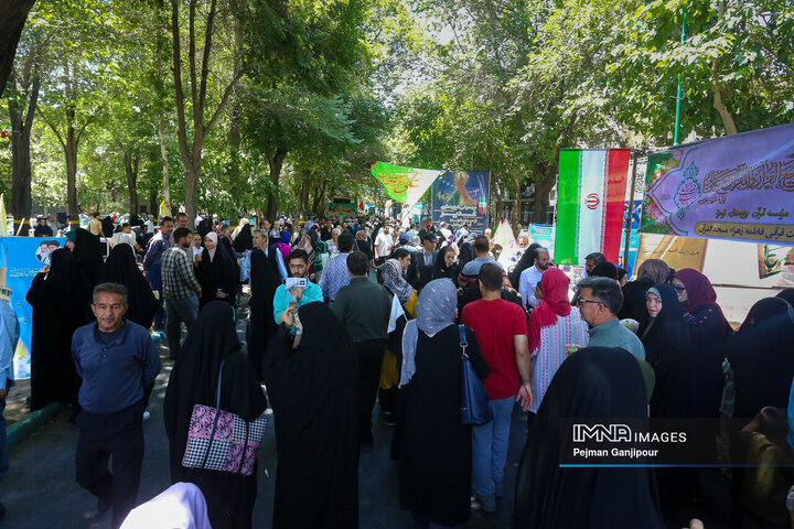 مهمانی کیلومتری عید غدیر - اصفهان
