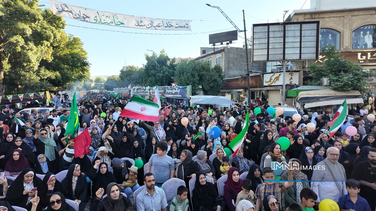 مهمانی بزرگ کیلومتری غدیر کرمانشاه؛ میثاق امت با ولایت